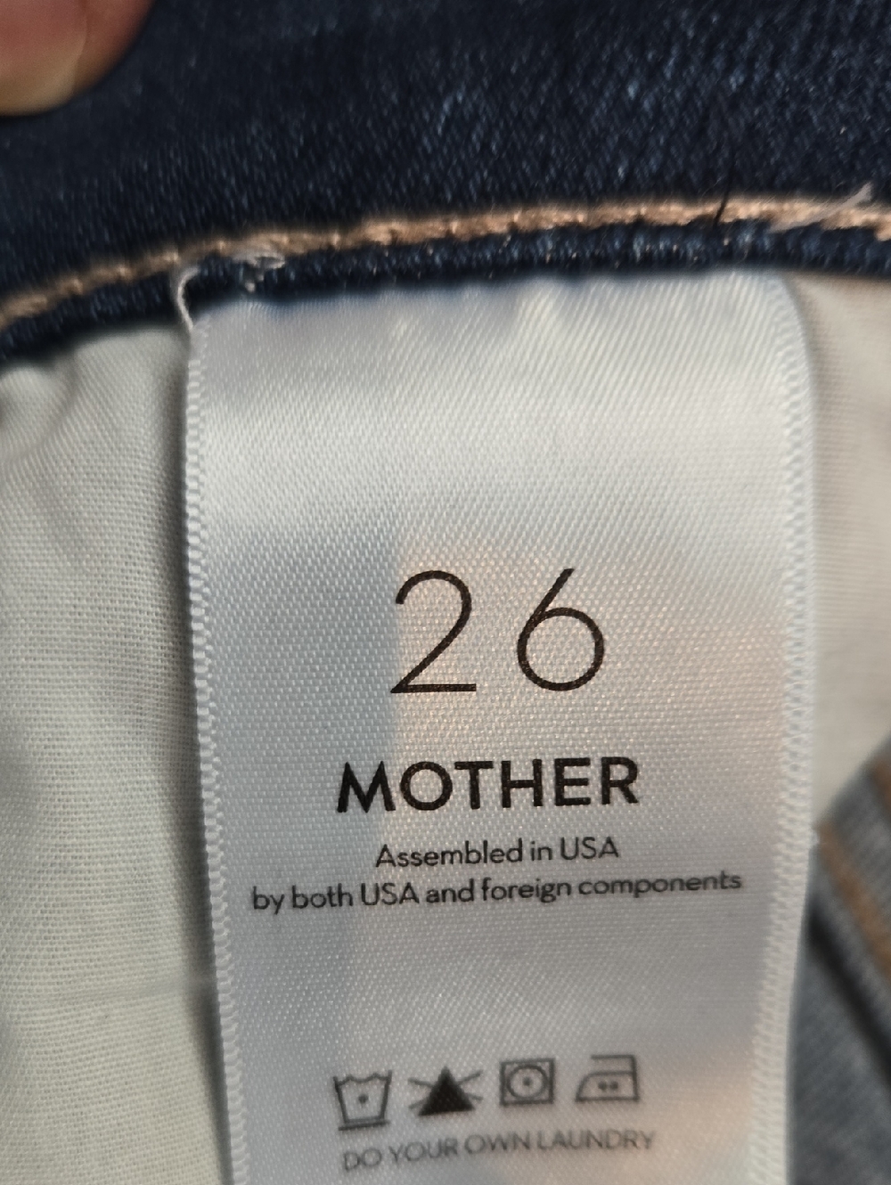Mother The Hustler Ankle Fray Size 26 - Picture 6 of 8
